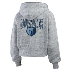 NBA Memphis Grizzlies WEAR by Erin Andrews Women's Speckled Radiator Full-Zip Hoodie