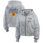NBA Phoenix Suns WEAR by Erin Andrews Women's Speckled Radiator Full-Zip Hoodie