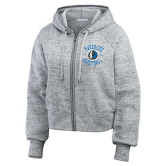 NBA Dallas Mavericks WEAR by Erin Andrews Women's Speckled Radiator Full-Zip Hoodie sale