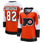NHL Orange Ivan Fedotov Philadelphia Flyers Fanatics Women's Home Premier Breakaway Player Jersey Breakaway Jersey
