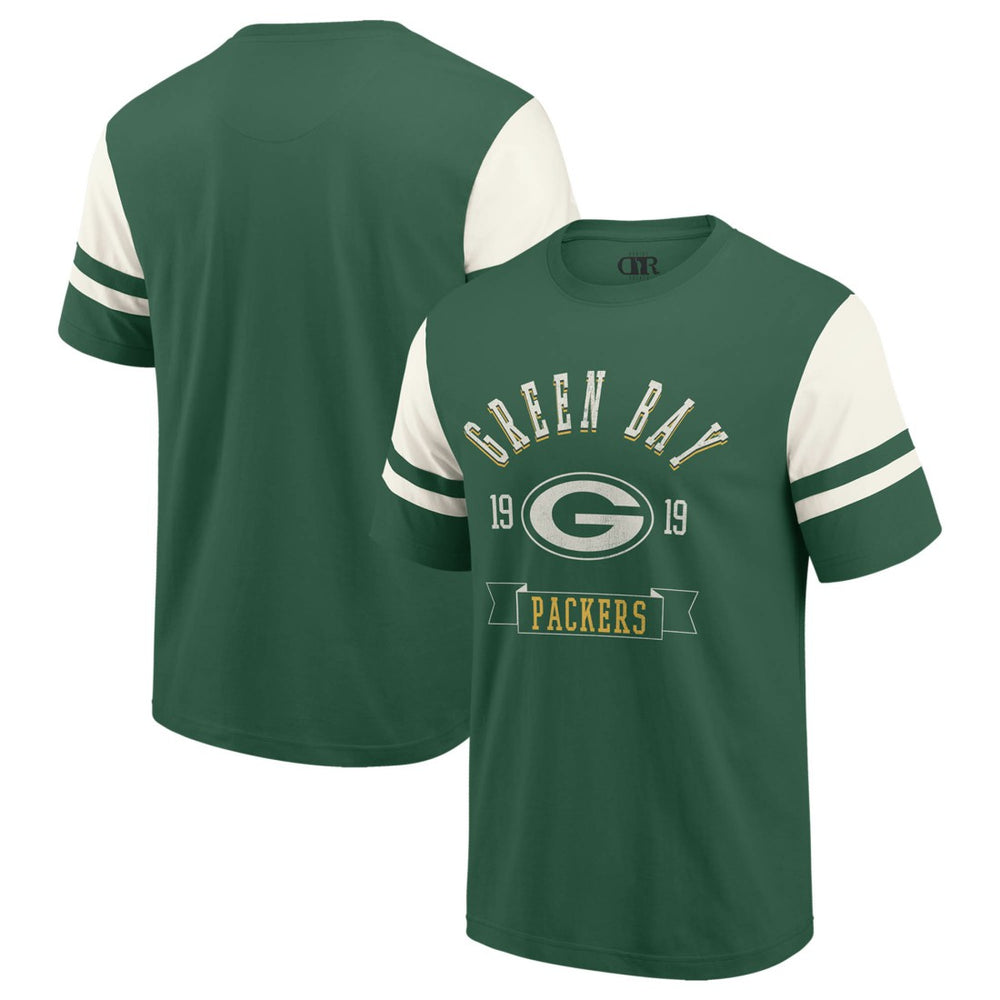 Darius Rucker Collection Football T-Shirt - Green Bay Packers