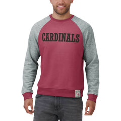 Darius Rucker Collection Colorblock Pullover Sweatshirt - Arizona Cardinals