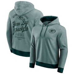 Darius Rucker Collection Tonal Knit Pullover Hoodie - Green Bay Packers