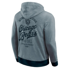 Darius Rucker Collection Tonal Knit Pullover Hoodie - Chicago Bears
