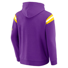 Darius Rucker Collection Football Washed Pullover Hoodie - Minnesota Vikings