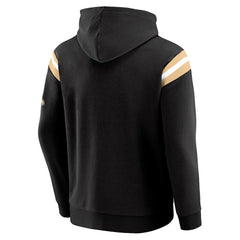 Darius Rucker Collection Football Washed Pullover Hoodie - New Orleans Saints
