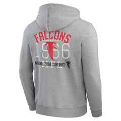 Darius Rucker Collection Vintage Stripe Full-Zip Hoodie - Atlanta Falcons