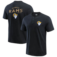 Darius Rucker Collection Washed Henley T-Shirt - Los Angeles Rams