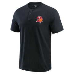 Darius Rucker Collection Washed Henley T-Shirt - Tampa Bay Buccaneers