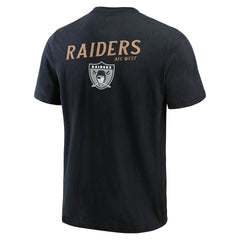Darius Rucker Collection Washed Henley T-Shirt - Las Vegas Raiders