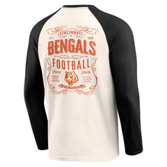 Darius Rucker Collection Raglan Henley T-Shirt - Cincinnati Bengals