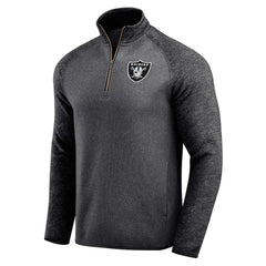 Darius Rucker Collection Tonal Quarter-Zip Jacket - Las Vegas Raiders