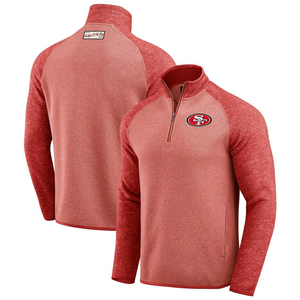 Darius Rucker Collection Tonal Quarter-Zip Jacket - San Francisco 49ers