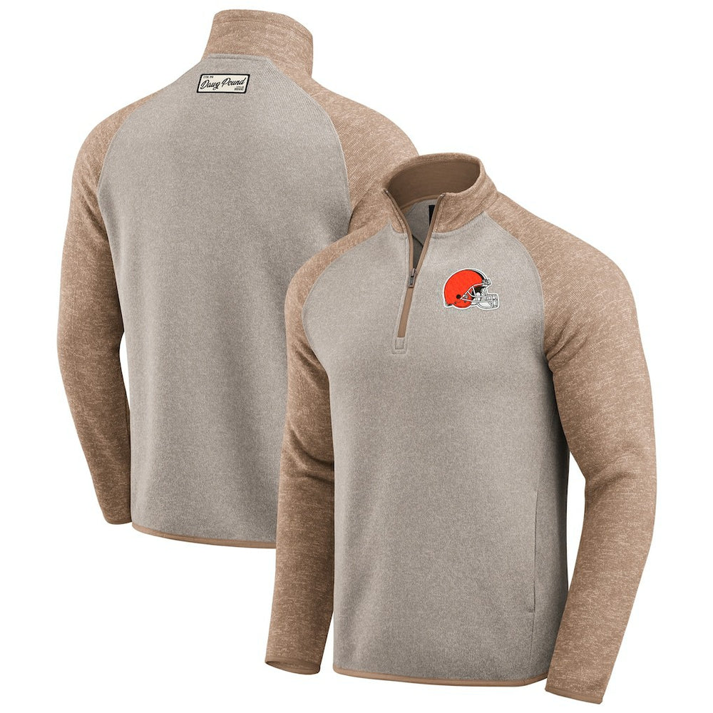 Darius Rucker Collection Tonal Quarter-Zip Jacket - Cleveland Browns