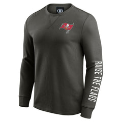 Darius Rucker Collection Washed Waffle-Knit Long Sleeve T-Shirt - Tampa Bay Buccaneers