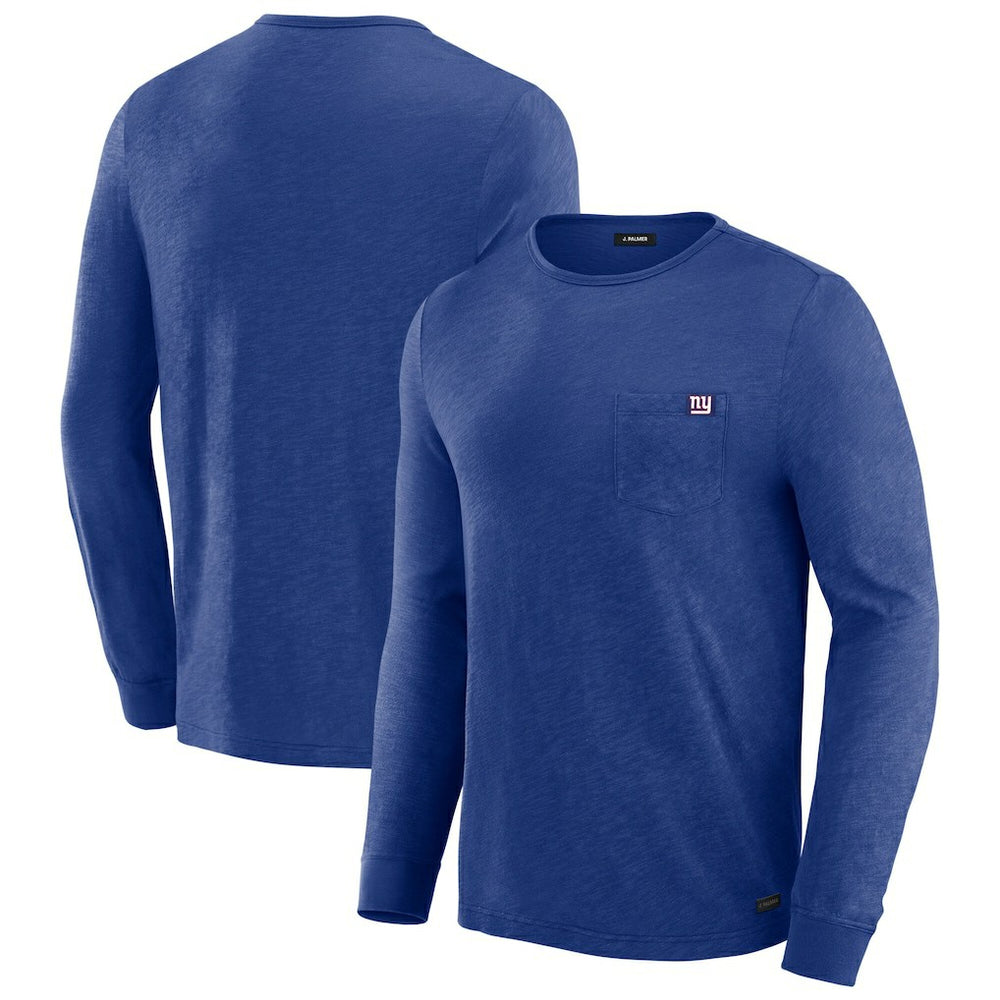J. Palmer In-The-Pocket Long Sleeve T-Shirt - New York Giants