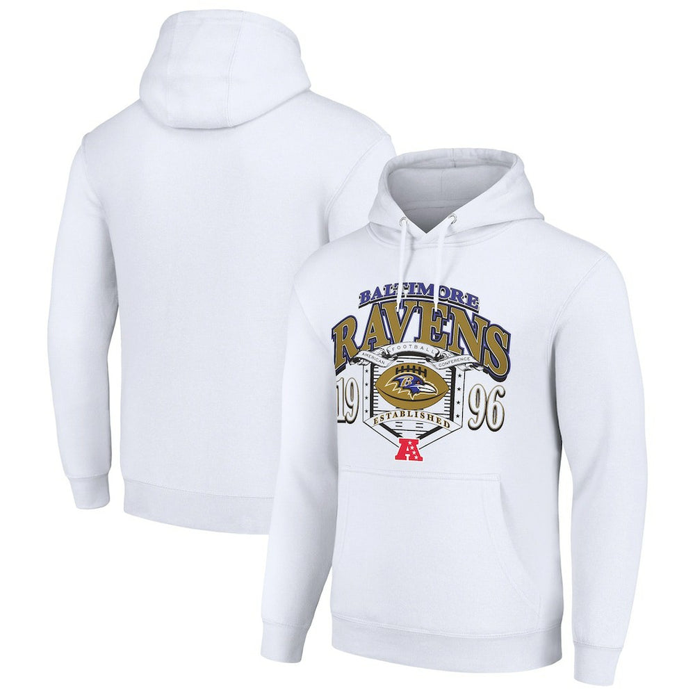 Starter 80s Retro Pullover Hoodie - Baltimore Ravens