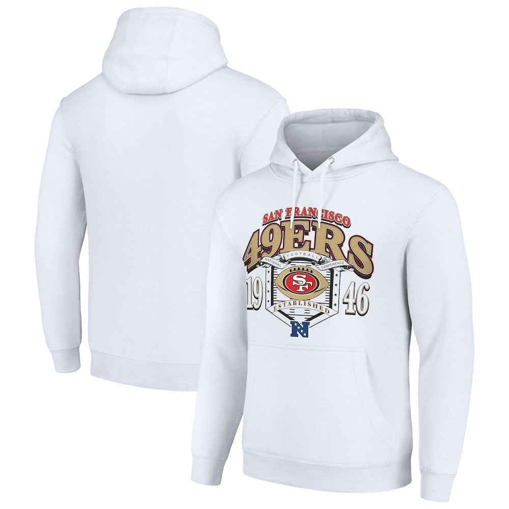 Starter 80s Retro Pullover Hoodie - San Francisco 49ers