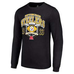 Starter Retro Long Sleeve Graphic T-Shirt - Pittsburgh Steelers
