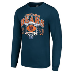 Starter Retro Long Sleeve Graphic T-Shirt - Chicago Bears
