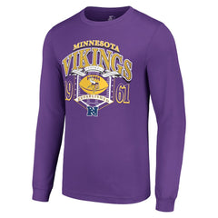 Starter Retro Long Sleeve Graphic T-Shirt - Minnesota Vikings