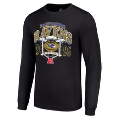Starter Retro Long Sleeve Graphic T-Shirt - Baltimore Ravens
