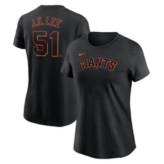 MLB Jung Hoo Lee San Francisco Giants Nike Women's Cooperstown Collection Fuse Name & Number T-Shirt