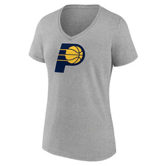 NBA Indiana Pacers Women's Primary Logo V-Neck T-Shirt