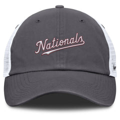 MLB Washington Nationals Nike Wordmark Club Adjustable Trucker Hat