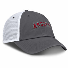 MLB Los Angeles Angels Nike Wordmark Club Adjustable Trucker Hat