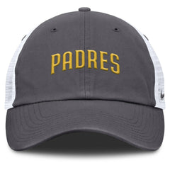 MLB San Diego Padres Nike Wordmark Club Adjustable Trucker Hat