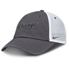 MLB Chicago White Sox Nike Wordmark Club Adjustable Trucker Hat
