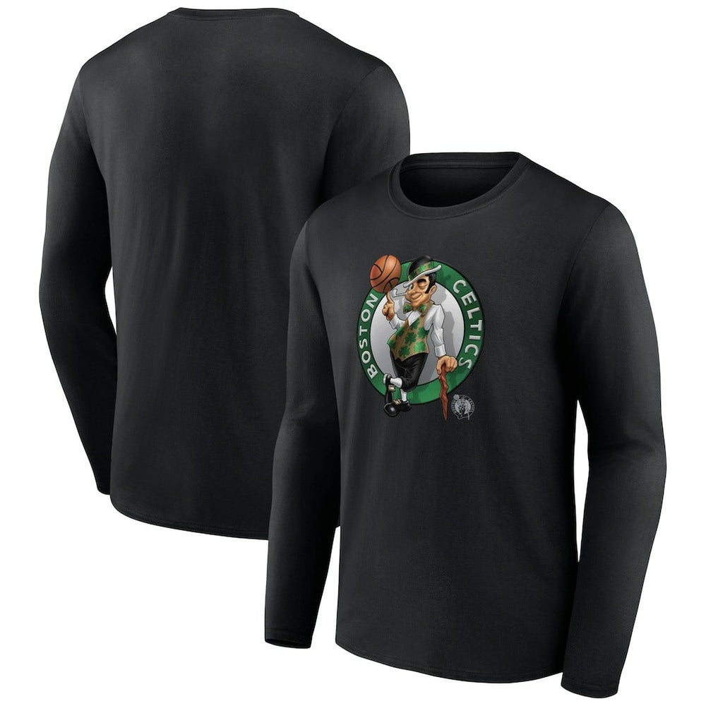 NBA Boston Celtics Midnight Mascot Long Sleeve T-Shirt
