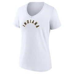 NBA Indiana Pacers Women's Wordmark Home V-Neck T-Shirt