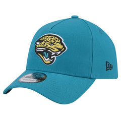Throwback Logo Standard A-Frame 9FORTY Adjustable Hat - Jacksonville Jaguars