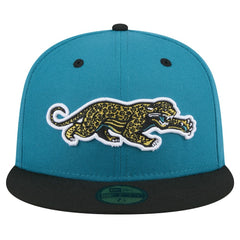 Throwback Crawl Flipside Two-Tone 59FIFTY Fitted Hat - Jacksonville Jaguars