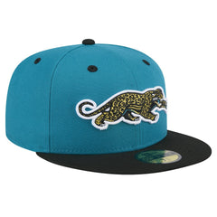 Throwback Crawl Flipside Two-Tone 59FIFTY Fitted Hat - Jacksonville Jaguars