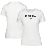 NHL White Florida Panthers Levelwear Women's Maddox City Capsule T-Shirt