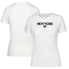 NHL White New York Islanders Levelwear Women's Maddox City Capsule T-Shirt