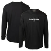 NHL Black Philadelphia Flyers Levelwear Oscar City Capsule Long Sleeve T-Shirt