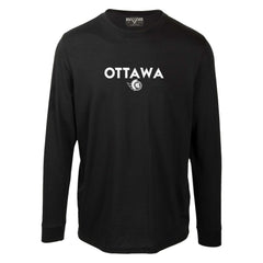 NHL Black Ottawa Senators Levelwear Oscar City Capsule Long Sleeve T-Shirt