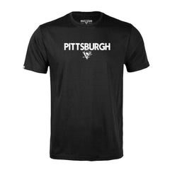 NHL Black Pittsburgh Penguins Levelwear Richmond City Capsule T-Shirt