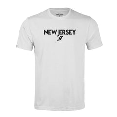 NHL White New Jersey Devils Levelwear Richmond City Capsule T-Shirt