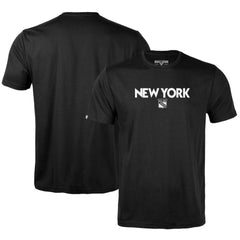 NHL Black New York Rangers Levelwear Richmond City Capsule T-Shirt