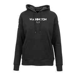 NHL Black Washington Capitals Levelwear Women's Adorn City Capsule Pullover Hoodie