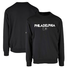 NHL Black Philadelphia Flyers Levelwear Zane City Capsule Pullover Sweatshirt