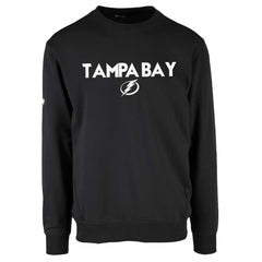 NHL Black Tampa Bay Lightning Levelwear Zane City Capsule Pullover Sweatshirt
