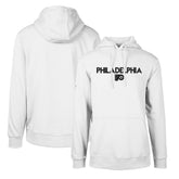 NHL White Philadelphia Flyers Levelwear Podium City Capsule Pullover Hoodie