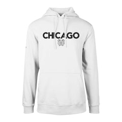 NHL White Chicago Blackhawks Levelwear Podium City Capsule Pullover Hoodie