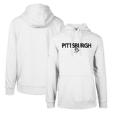 NHL White Pittsburgh Penguins Levelwear Podium City Capsule Pullover Hoodie